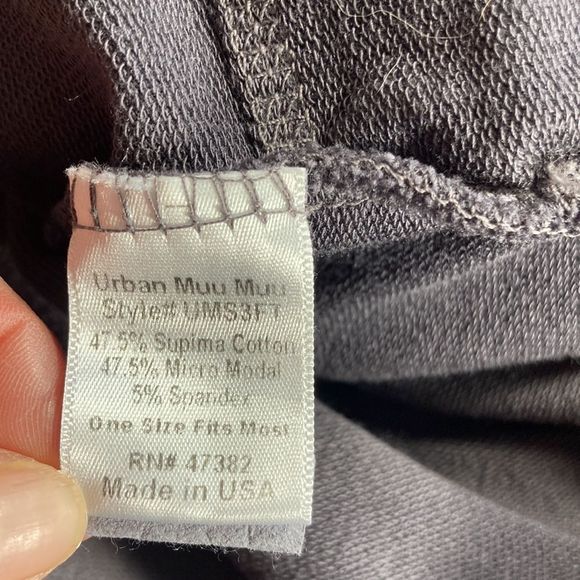 Women's Urban Muu Muu Short Lounge Caftan (Ash O/S) - Picture 11 of 13